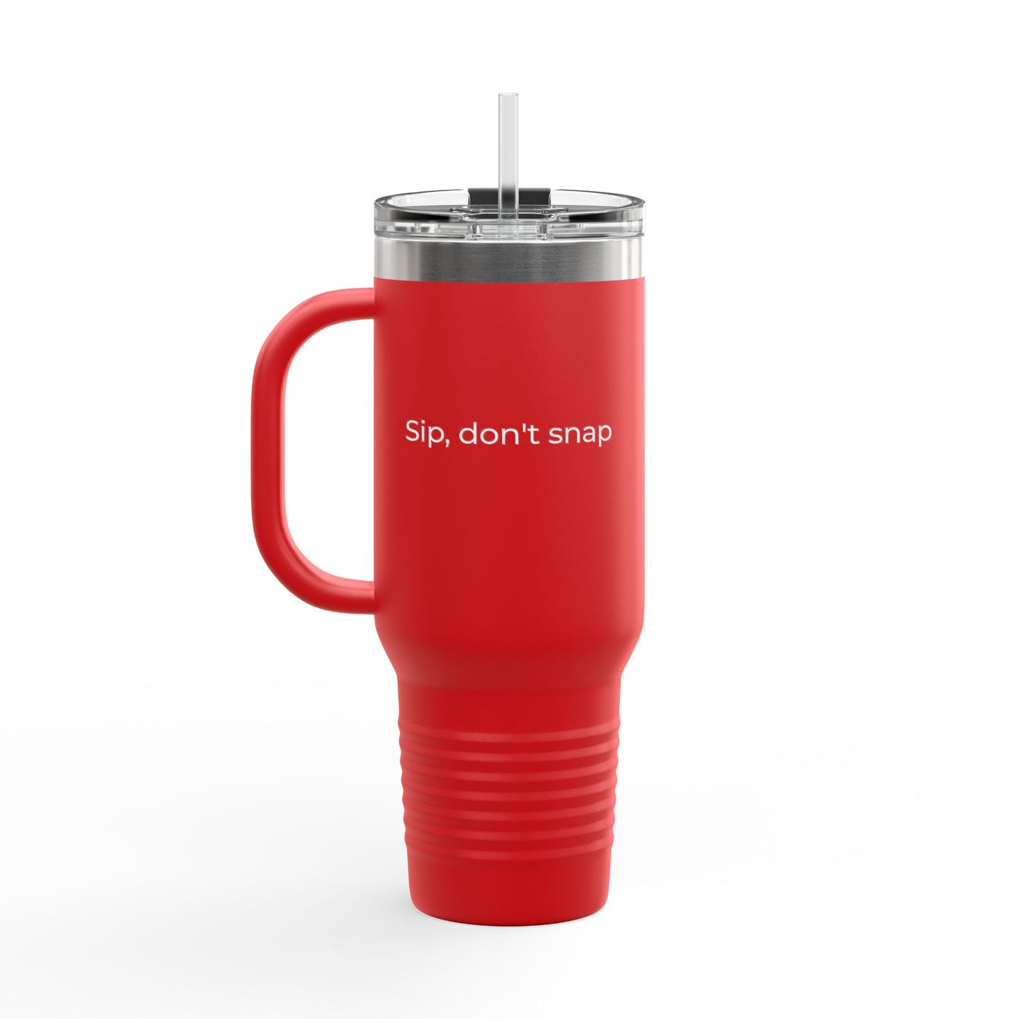Mommy AF Insulated Travel Mug - Sip, don’t snap