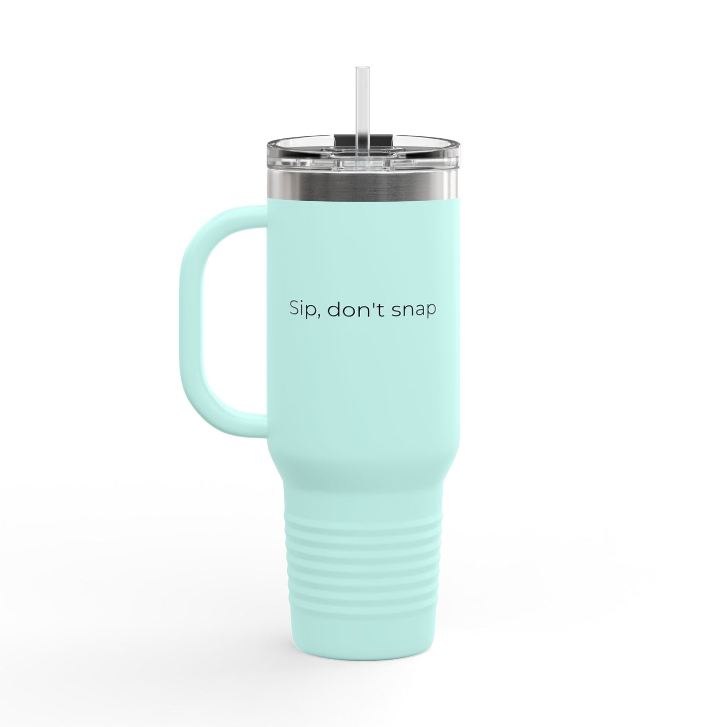 Mommy AF Insulated Travel Mug - Sip, don’t snap
